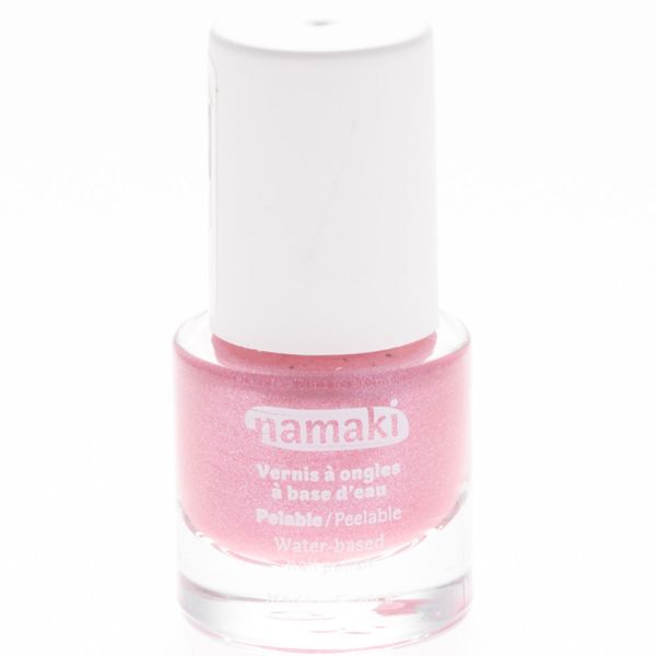 Namaki Cosmetics Wasserbasierter Nagellack 21 Pink Glitter Namaki Cosmetics Wasserbasierter Nagellack 21 Pink Glitter