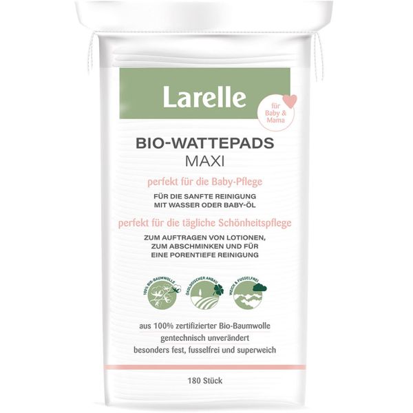 Larelle Wattepads Maxi 180 Stück